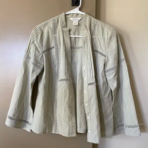 Club Monaco Donyale Eyelet top